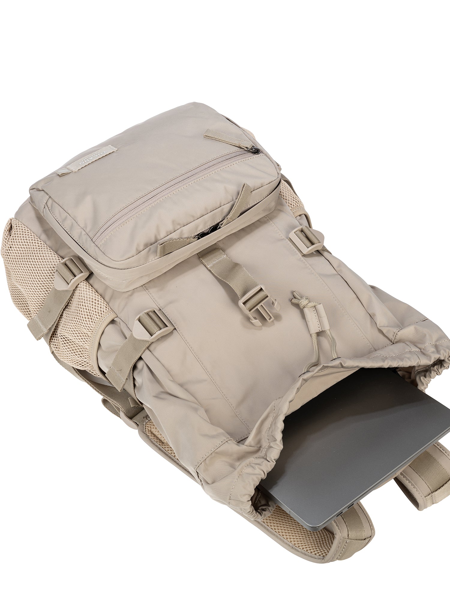 Zaino unisex in PET riciclato Casual BKDES1314-Beige Tucano