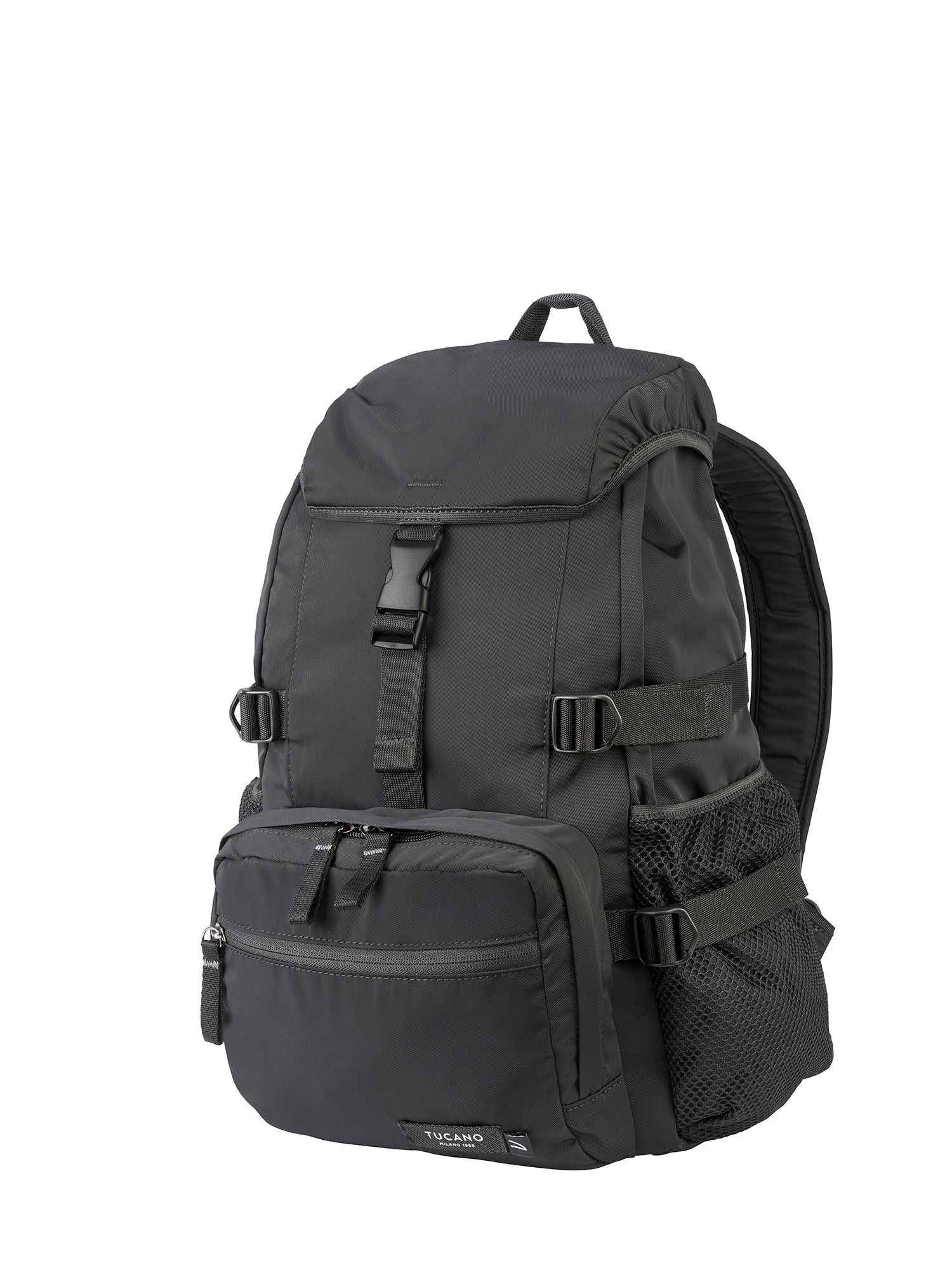 Zaino unisex in PET riciclato Casual BKDES1314-Nero Tucano