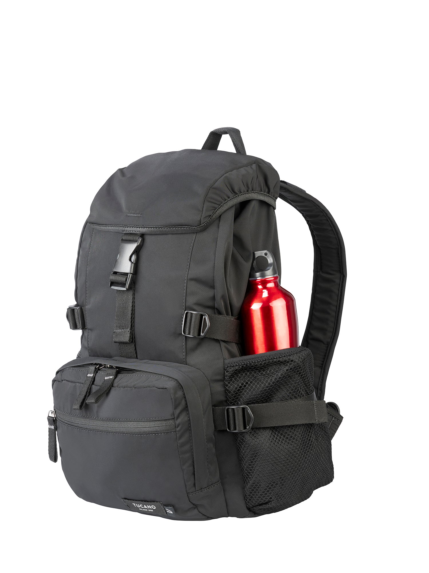 Zaino unisex in PET riciclato Casual BKDES1314-Nero Tucano