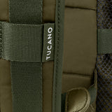 Zaino unisex in PET riciclato Casual BKDES1314-Verde militare Tucano