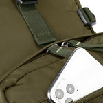 Zaino unisex in PET riciclato Casual BKDES1314-Verde militare Tucano