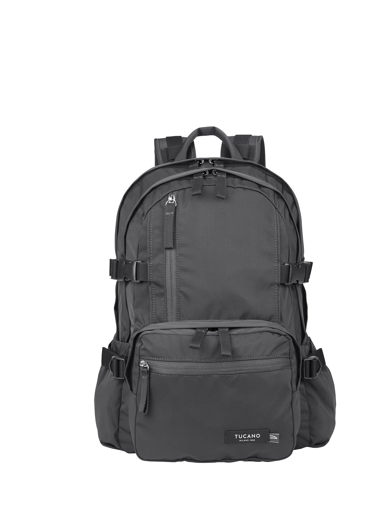 Zaino Unisex in PET Riciclato Casual BKDES15-Nero Tucano