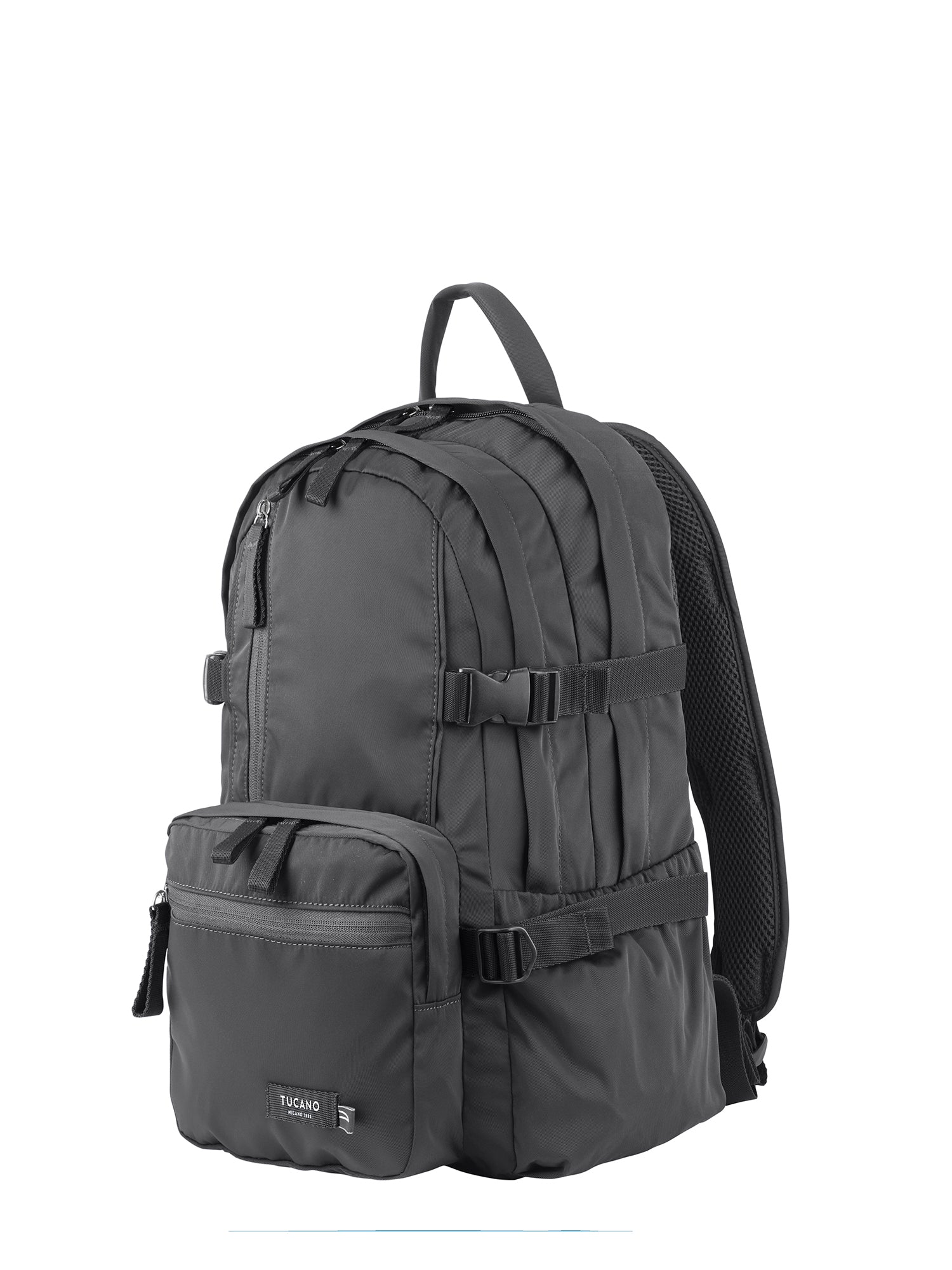 Zaino Unisex in PET Riciclato Casual BKDES15-Nero Tucano