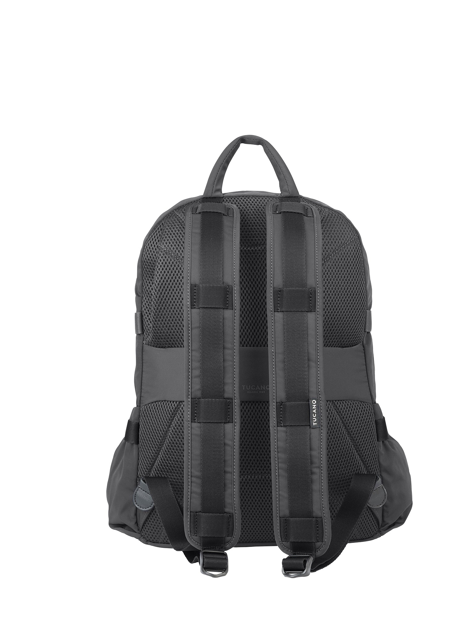 Zaino Unisex in PET Riciclato Casual BKDES15-Nero Tucano