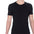 T-shirt da uomo Misto Cotton + Elastane - T-Shirt | secretrend | BKK1UTS01BI-BLACK-S