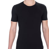 T-shirt da uomo Misto Cotton + Elastane - T-Shirt | secretrend | BKK1UTS01SI-BLACK-S