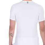 T-shirt da uomo Misto Cotton + Elastane - T-Shirt | secretrend | BKK1UTS01SI-WHITE-S