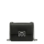 Borsa a Spalla in 100% Pu Vegan Leather Nero