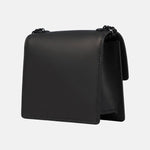 Borsa a Spalla in 100% Pu Vegan Leather Nero