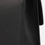 Borsa a Spalla in 100% Pu Vegan Leather Nero