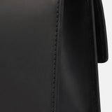 Borsa a Spalla in 100% Pu Vegan Leather Nero