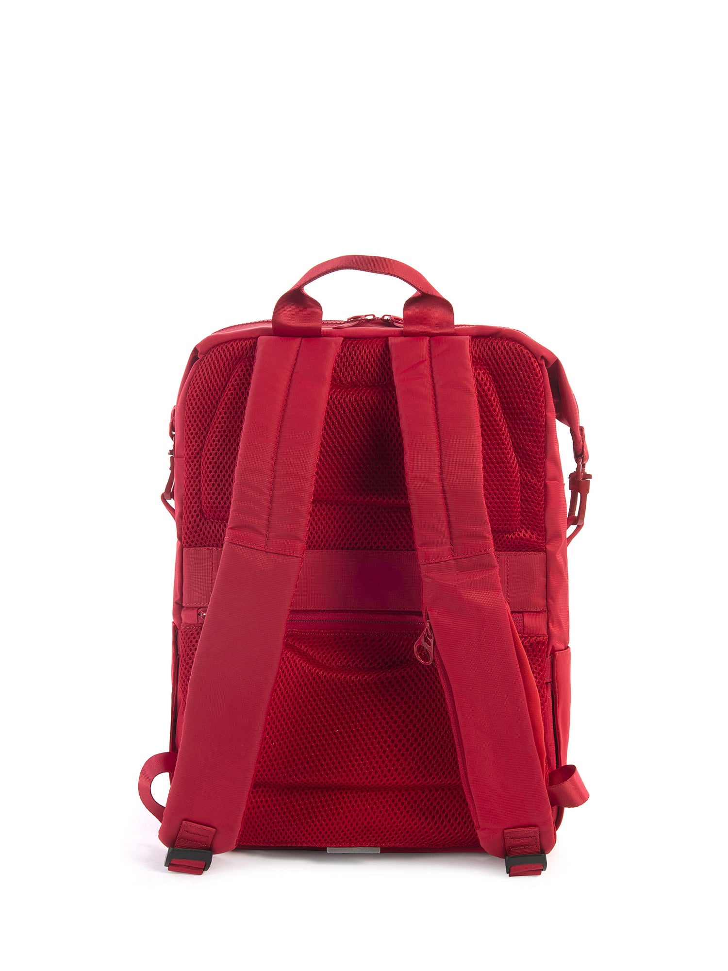 Zaino unisex in nylon Casual BMDOKS-Rosso Tucano