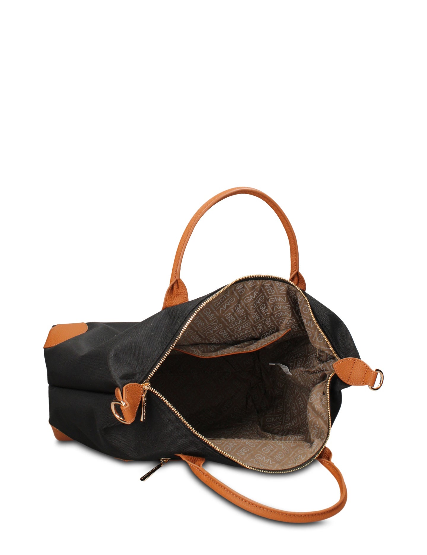 Borsa a Mano in 100% Pu Vegan Leather Nero