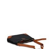 Borsa a Tracolla in 100% Pu Vegan Leather Nero