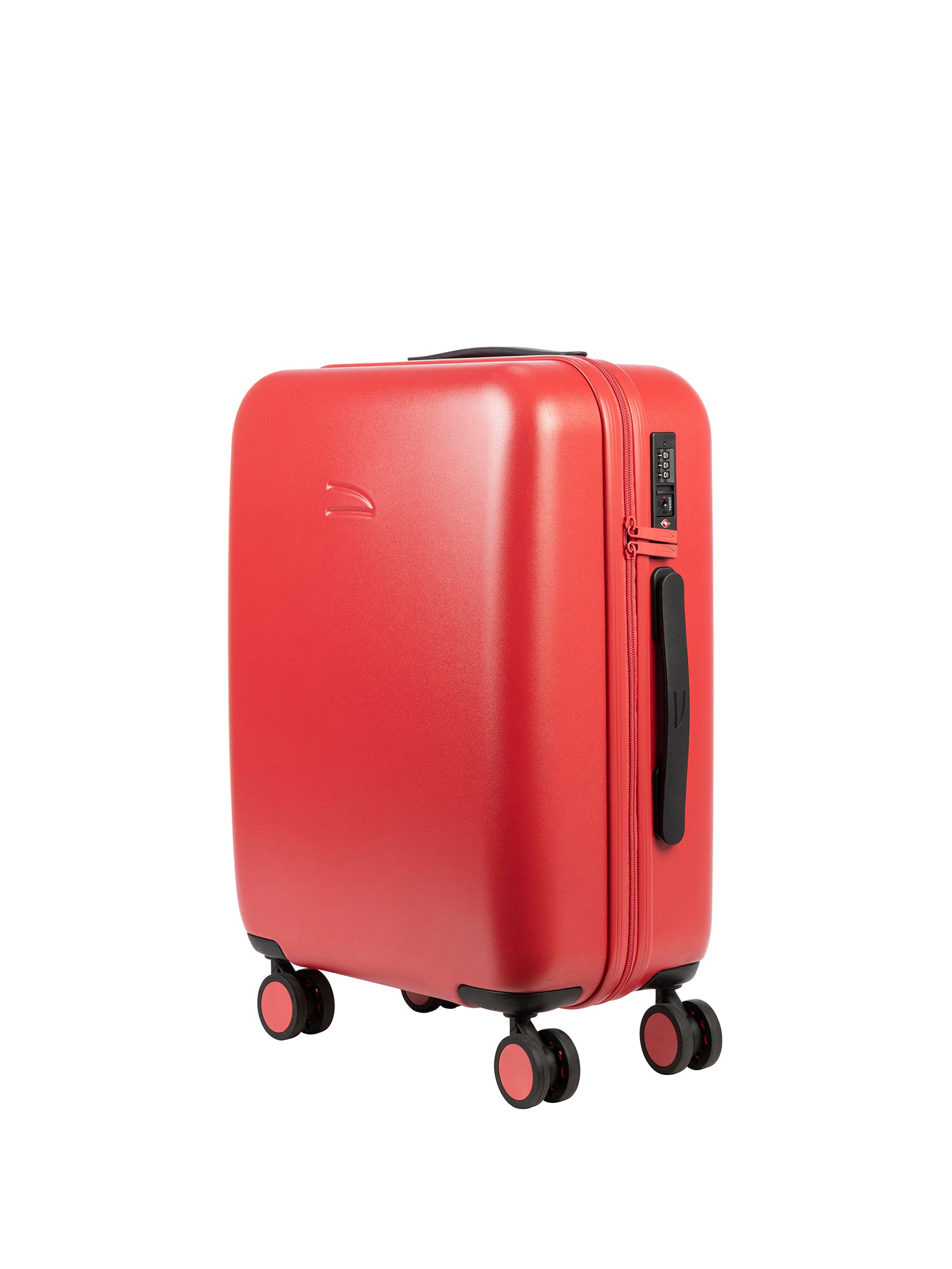 Valigia Unisex in Policarbonato Con Zip BTRTED-S-Rosso corallo Tucano