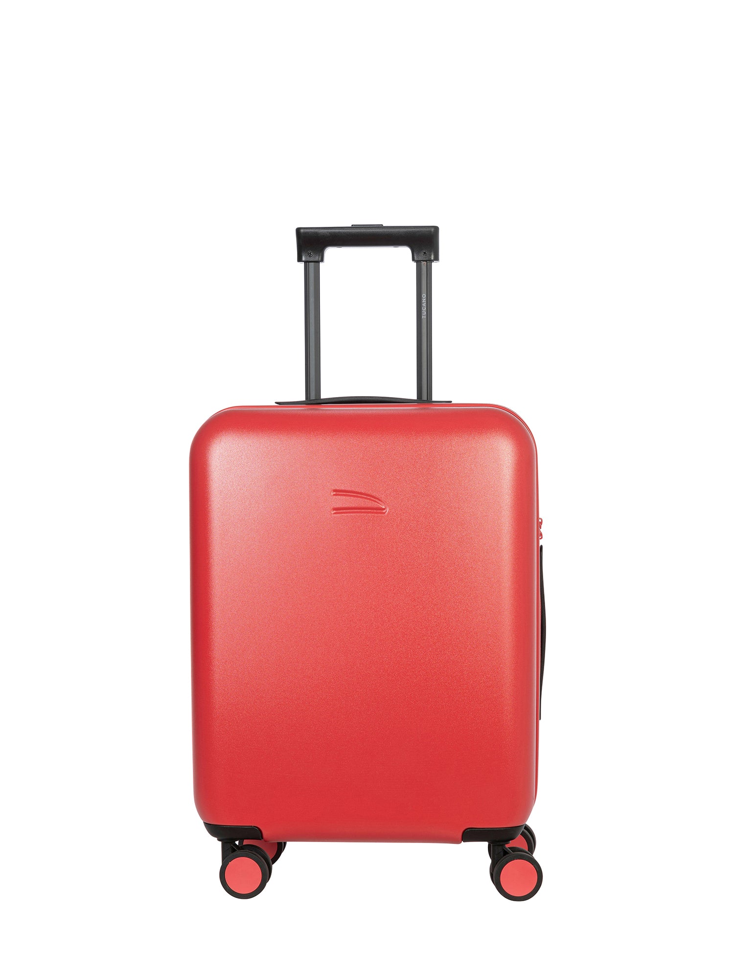 Valigia Unisex in Policarbonato Con Zip BTRTED-S-Rosso corallo Tucano