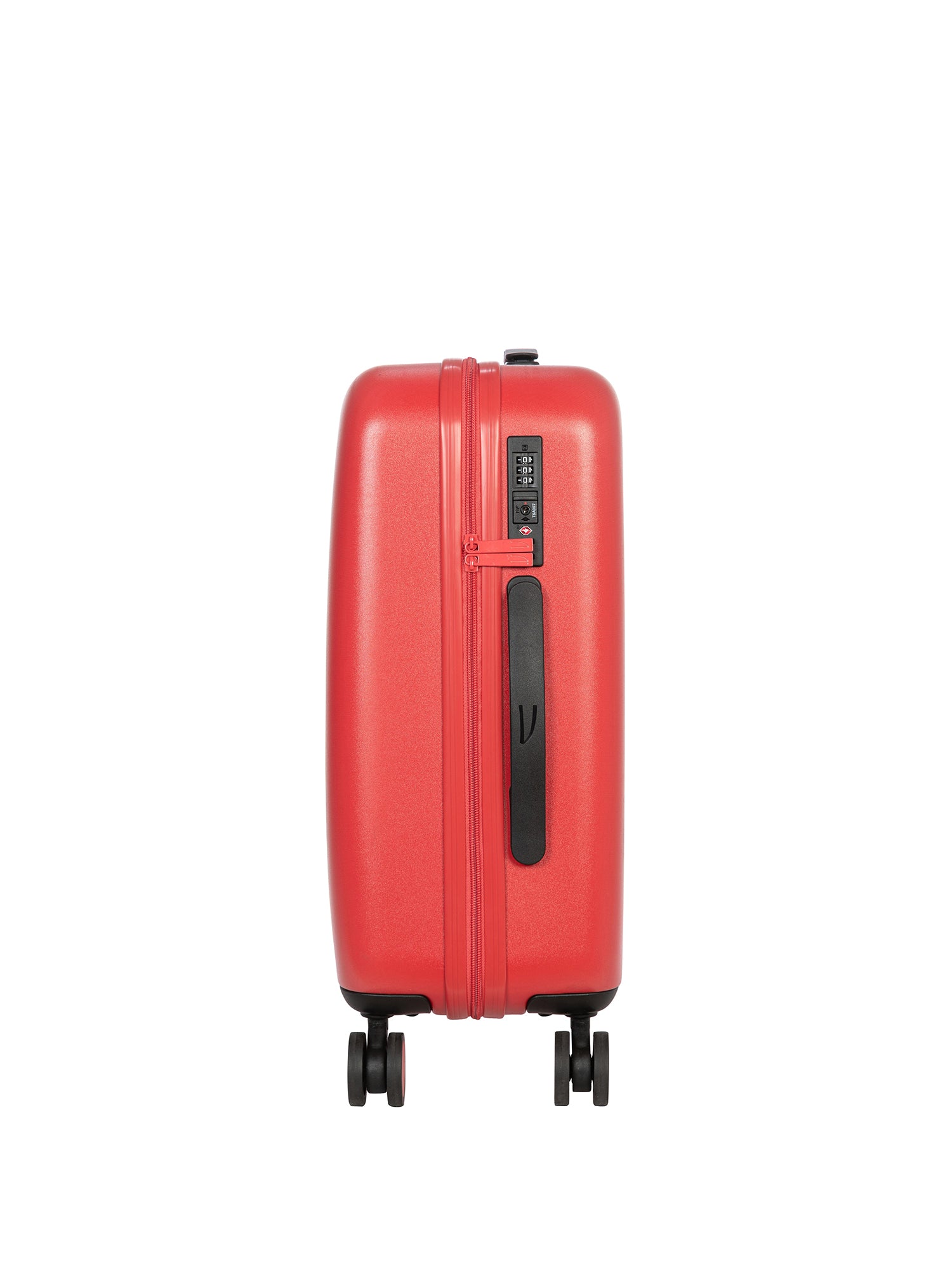 Valigia Unisex in Policarbonato Con Zip BTRTED-S-Rosso corallo Tucano