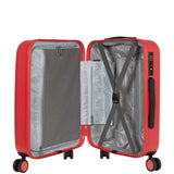 Valigia Unisex in Policarbonato Con Zip BTRTED-S-Rosso corallo Tucano