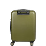 Valigia Unisex in Policarbonato Con Zip BTRTED-S-Verde militare Tucano