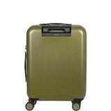Valigia Unisex in Policarbonato Con Zip BTRTED-S-Verde militare Tucano