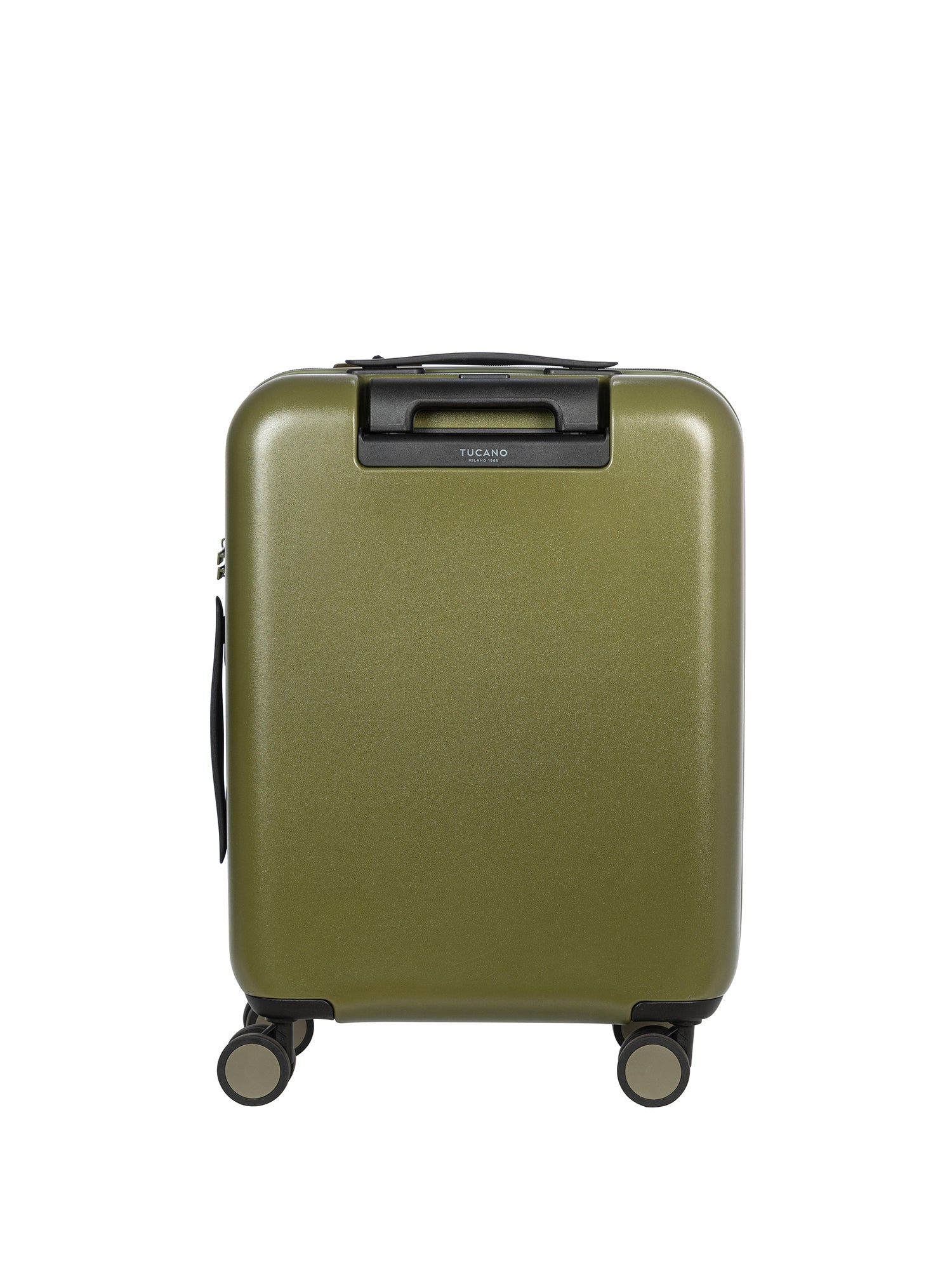Valigia Unisex in Policarbonato Con Zip BTRTED-S-Verde militare Tucano