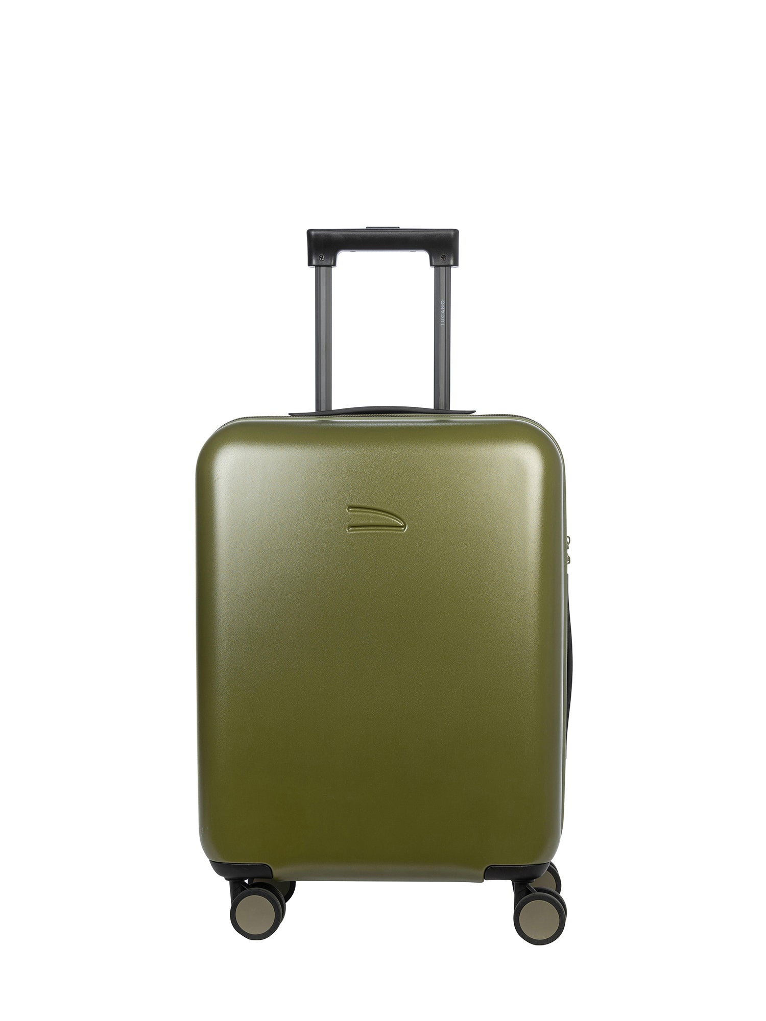 Valigia Unisex in Policarbonato Con Zip BTRTED-S-Verde militare Tucano