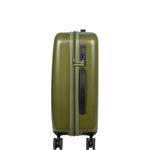Valigia Unisex in Policarbonato Con Zip BTRTED-S-Verde militare Tucano
