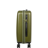 Valigia Unisex in Policarbonato Con Zip BTRTED-S-Verde militare Tucano