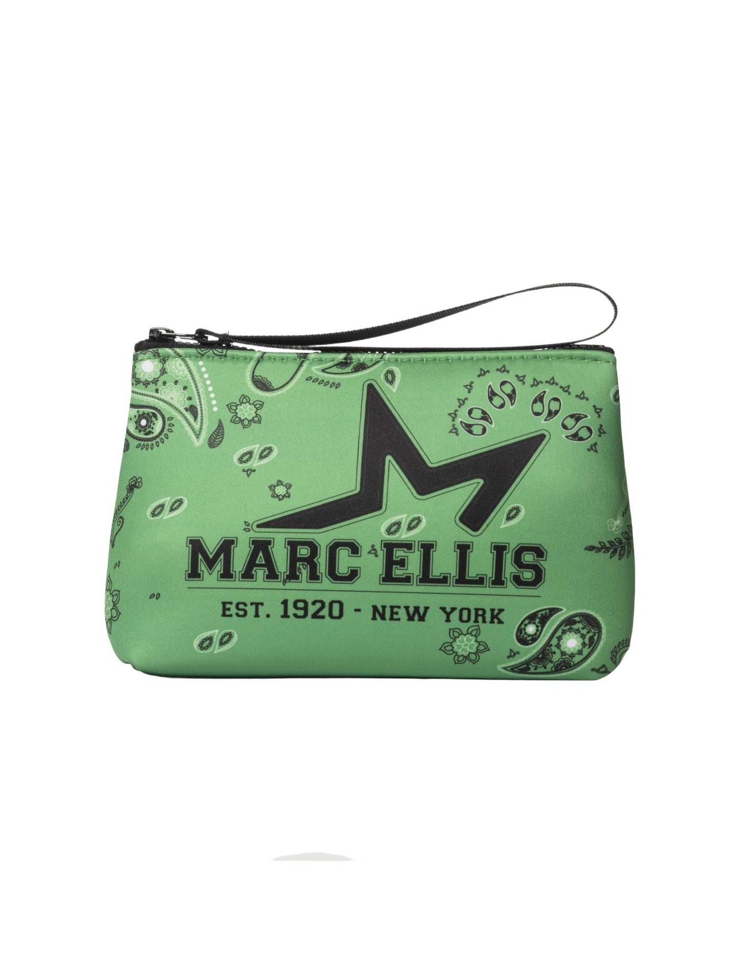 Borsa a Mano in Nylon Verde