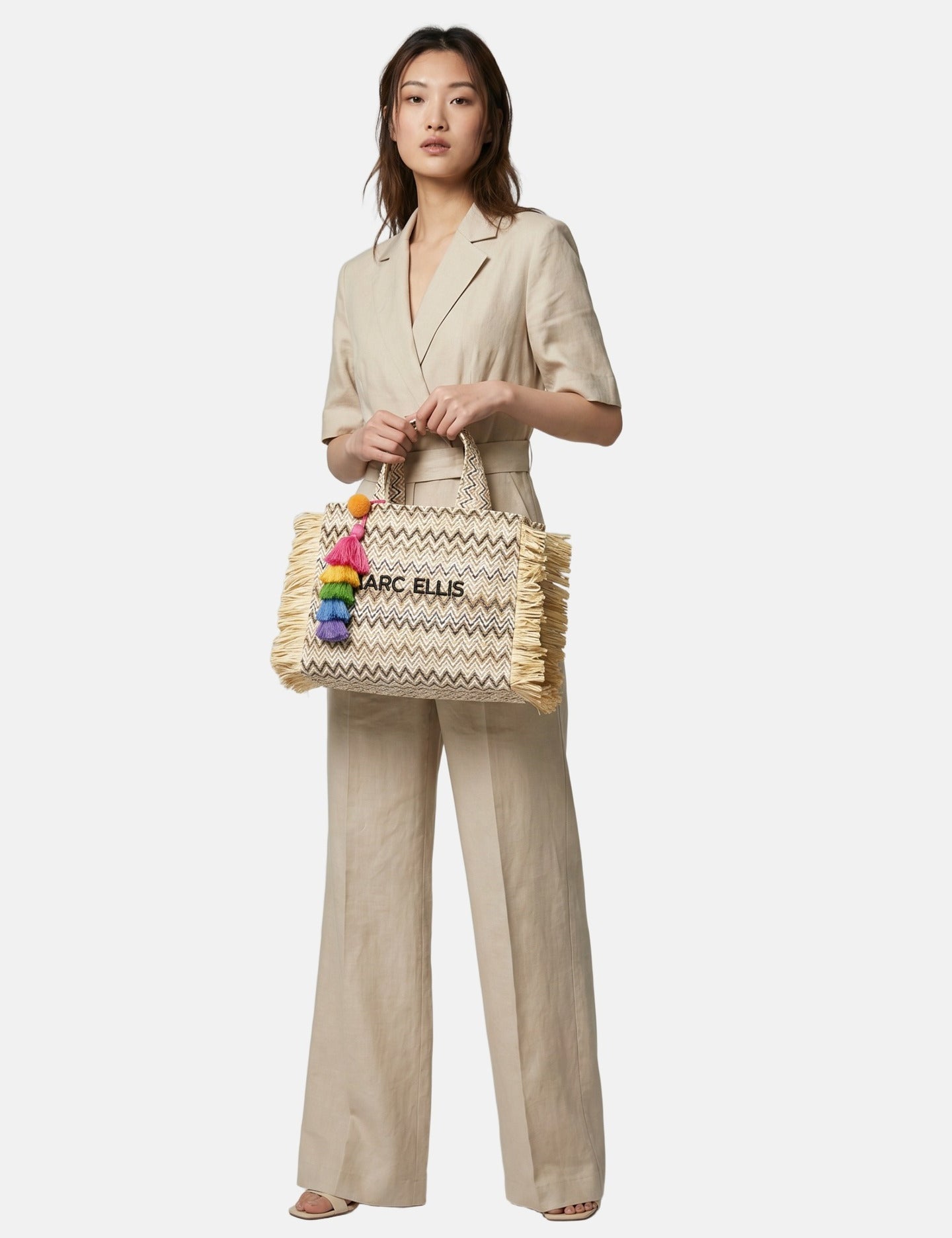 Borsa a Mano in Polipropilene Multicolore