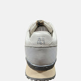 Sneakers Platform in Pelle Vegana Beige
