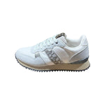 Sneakers Platform in Pelle Vegana Beige