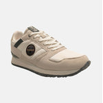 Sneakers Platform in 60% Polyurethane 40% Polyester Beige