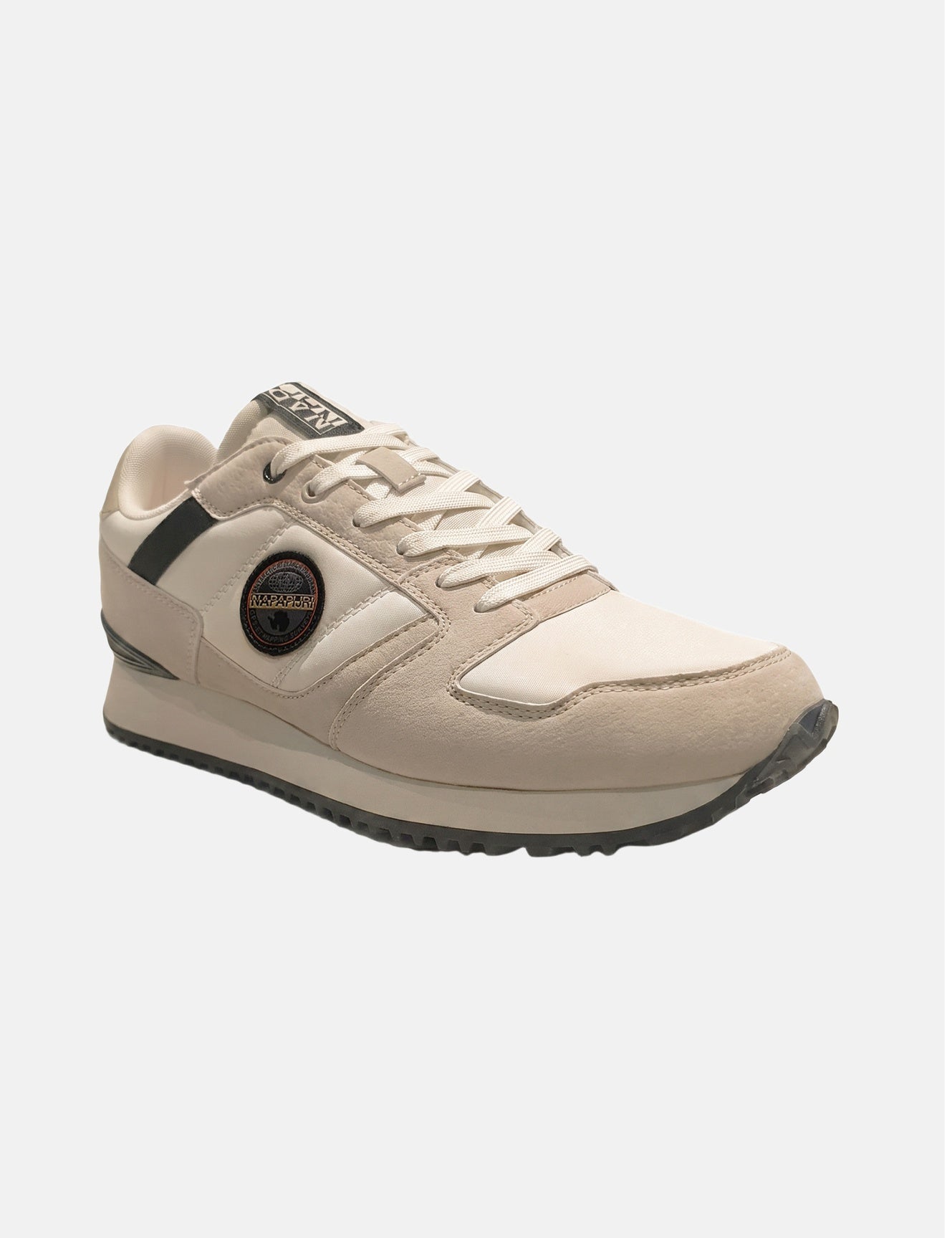Sneakers Platform in 60% Polyurethane 40% Polyester Beige