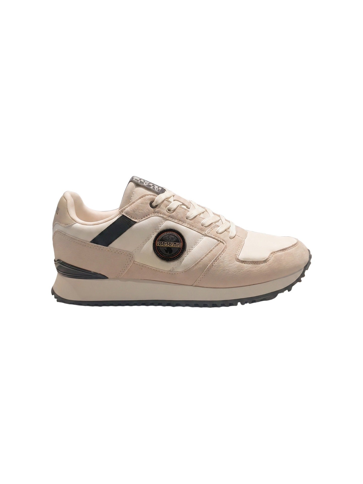Sneakers Platform in 60% Polyurethane 40% Polyester Beige