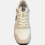 Sneakers Platform in 60% Polyurethane 40% Polyester Beige
