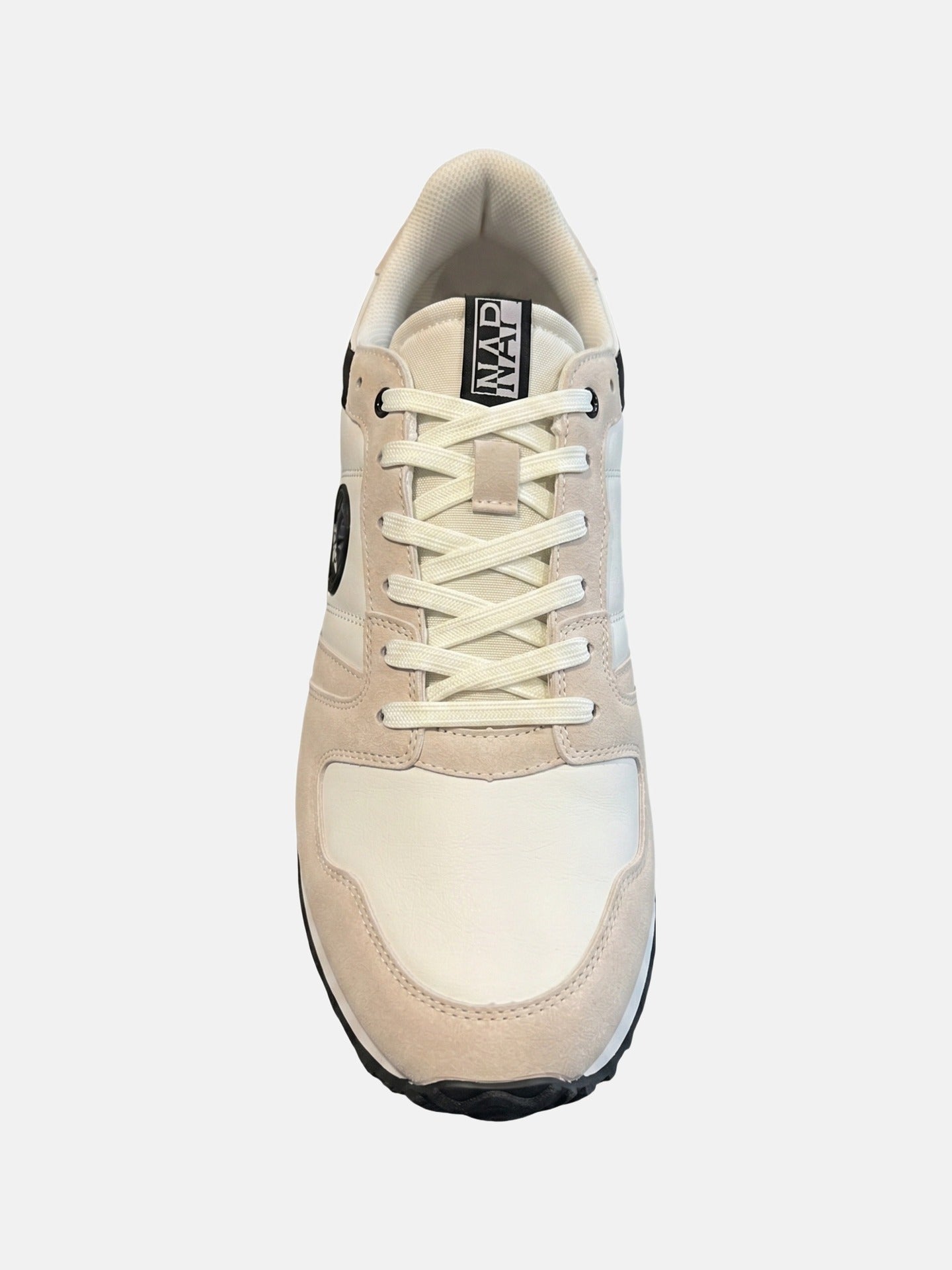 Sneakers Platform in 60% Polyurethane 40% Polyester Beige