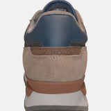 Sneakers Platform in Pelle Marrone