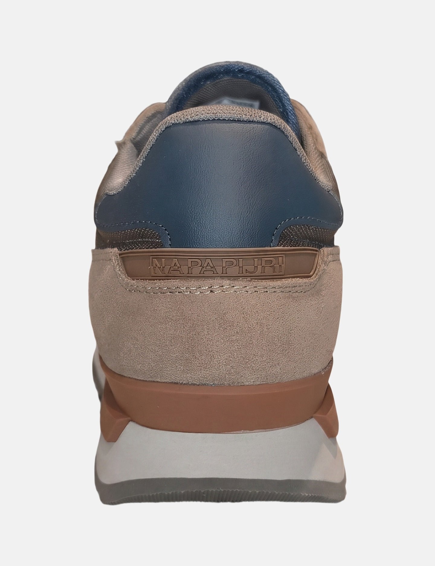 Sneakers Platform in Pelle Marrone