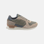 Sneakers Platform in Pelle Marrone