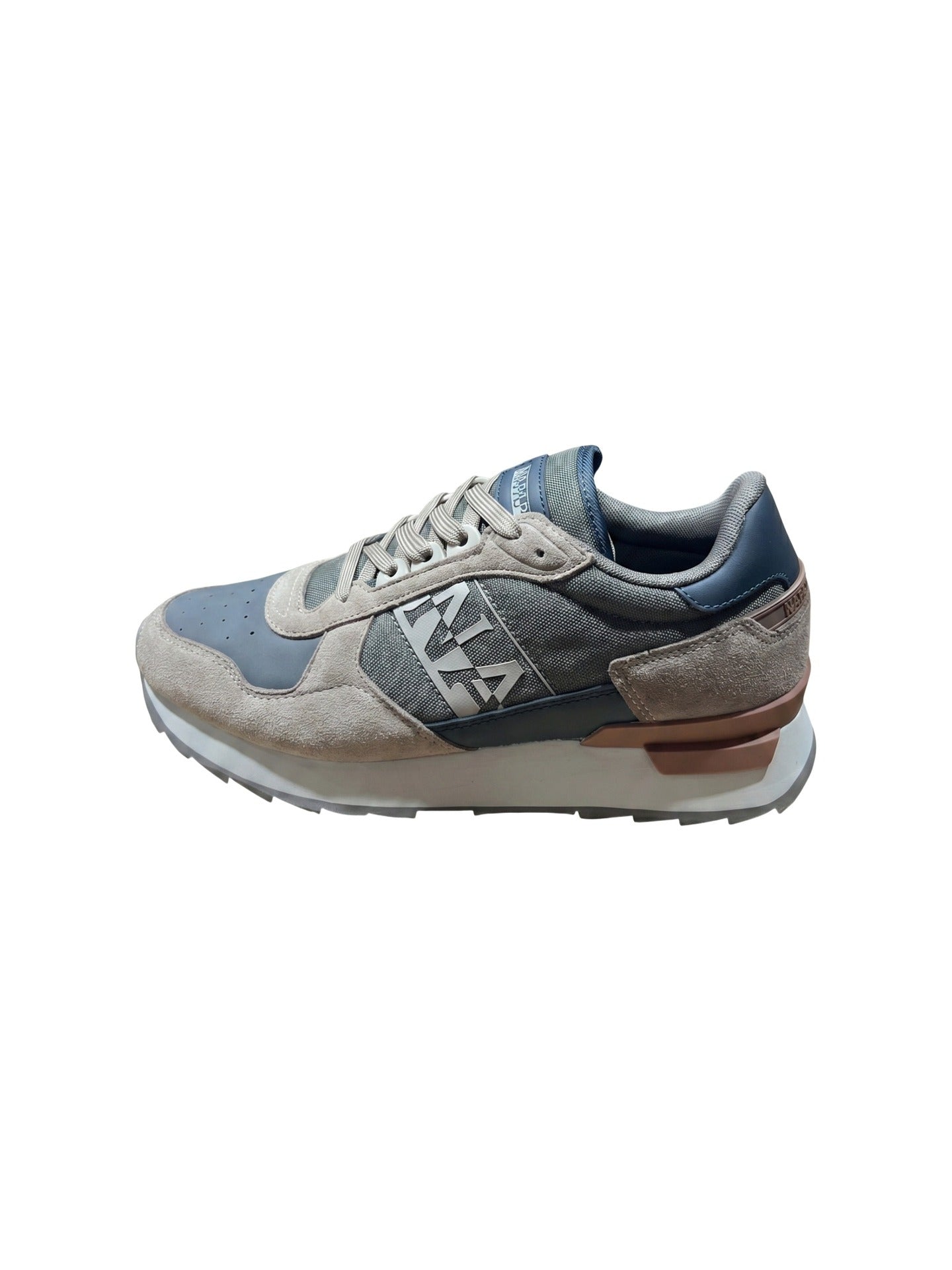 Sneakers Platform in Pelle Marrone