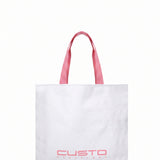 Borsa Shopper in Pelle Vegana Bianco