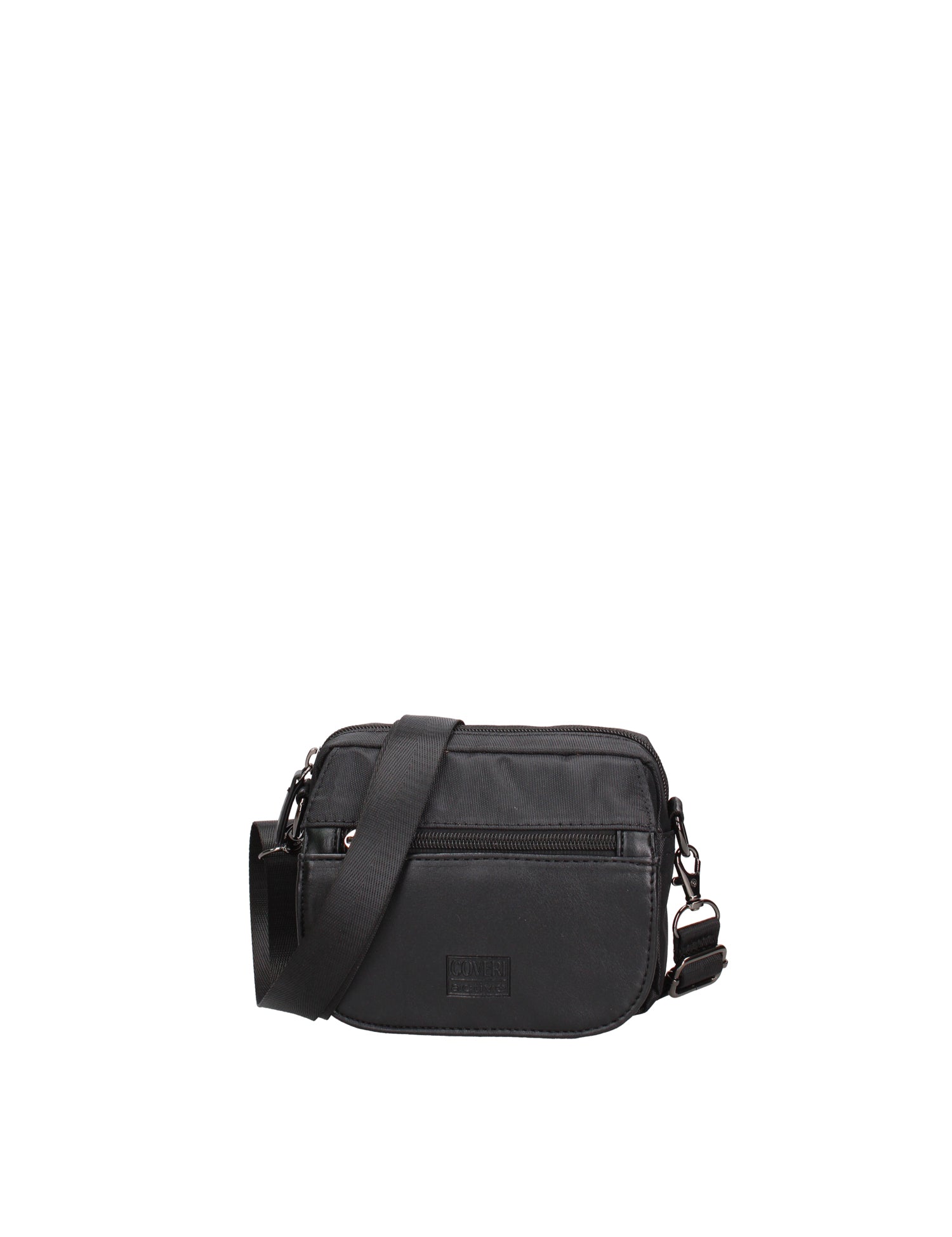 Borsa a Tracolla in Pvc Nero
