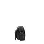 Borsa a Tracolla in Pvc Nero