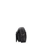 Borsa a Tracolla in Pvc Nero
