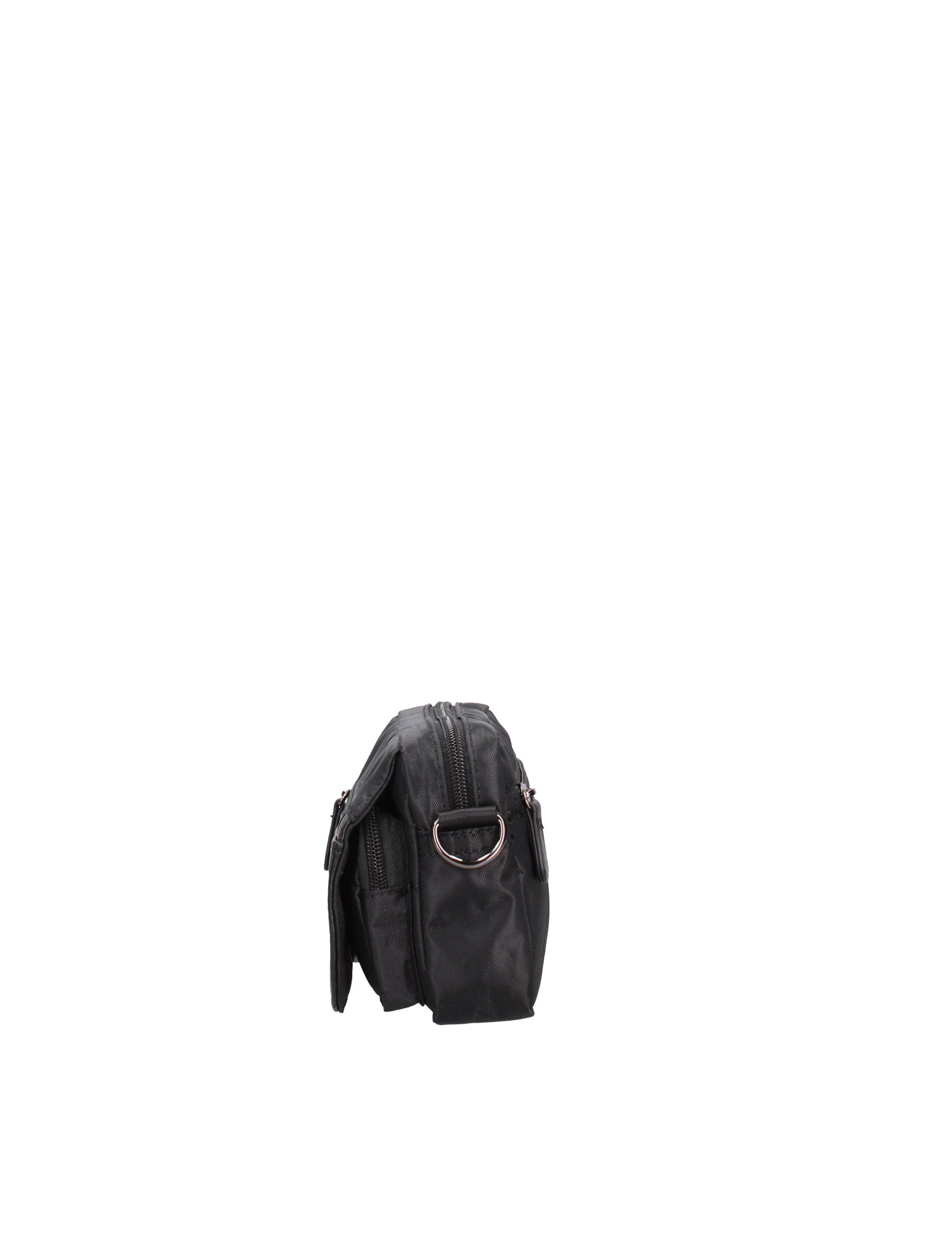 Borsa a Tracolla in Pvc Nero