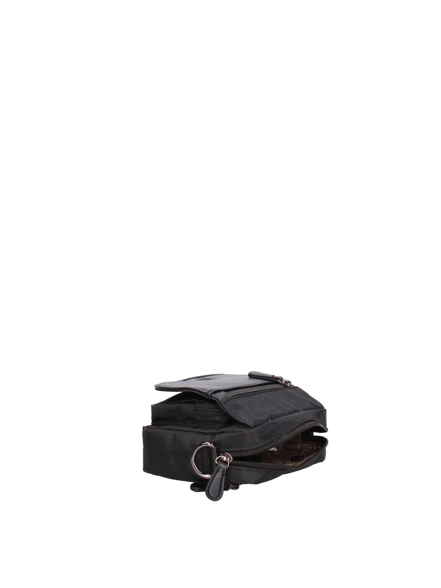 Borsa a Tracolla in Pvc Nero