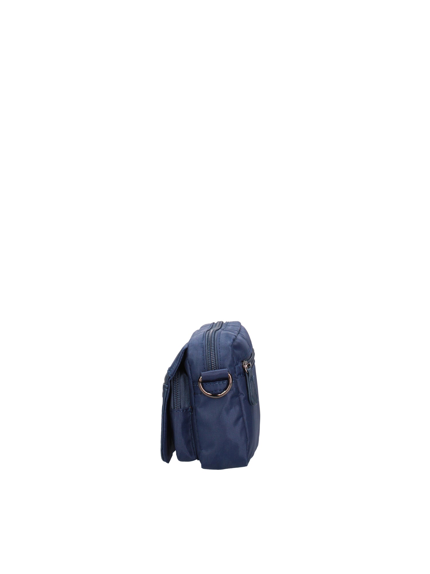 Borsa a Tracolla in Pvc Blu
