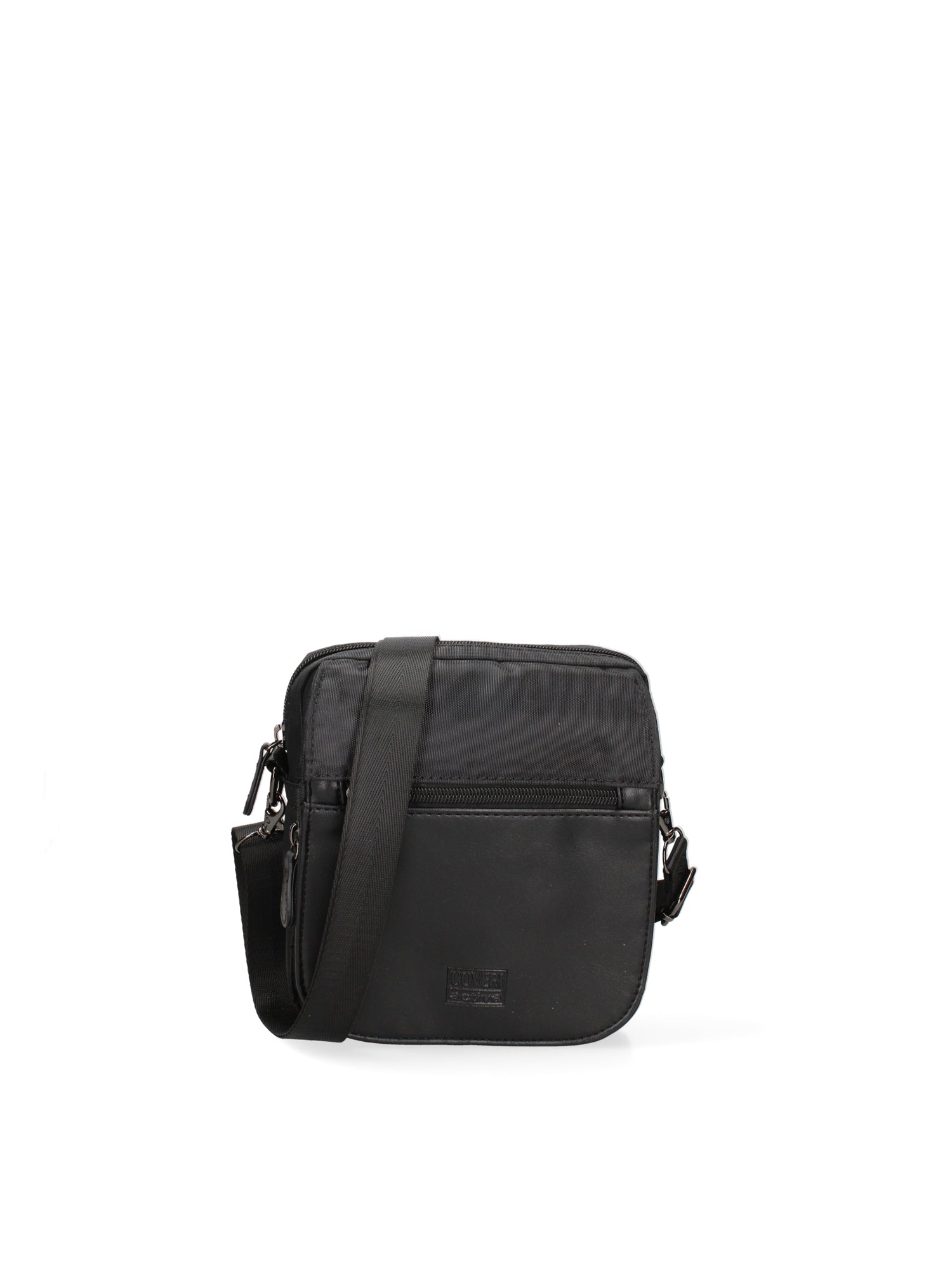 Borsa a Tracolla in Pvc Nero