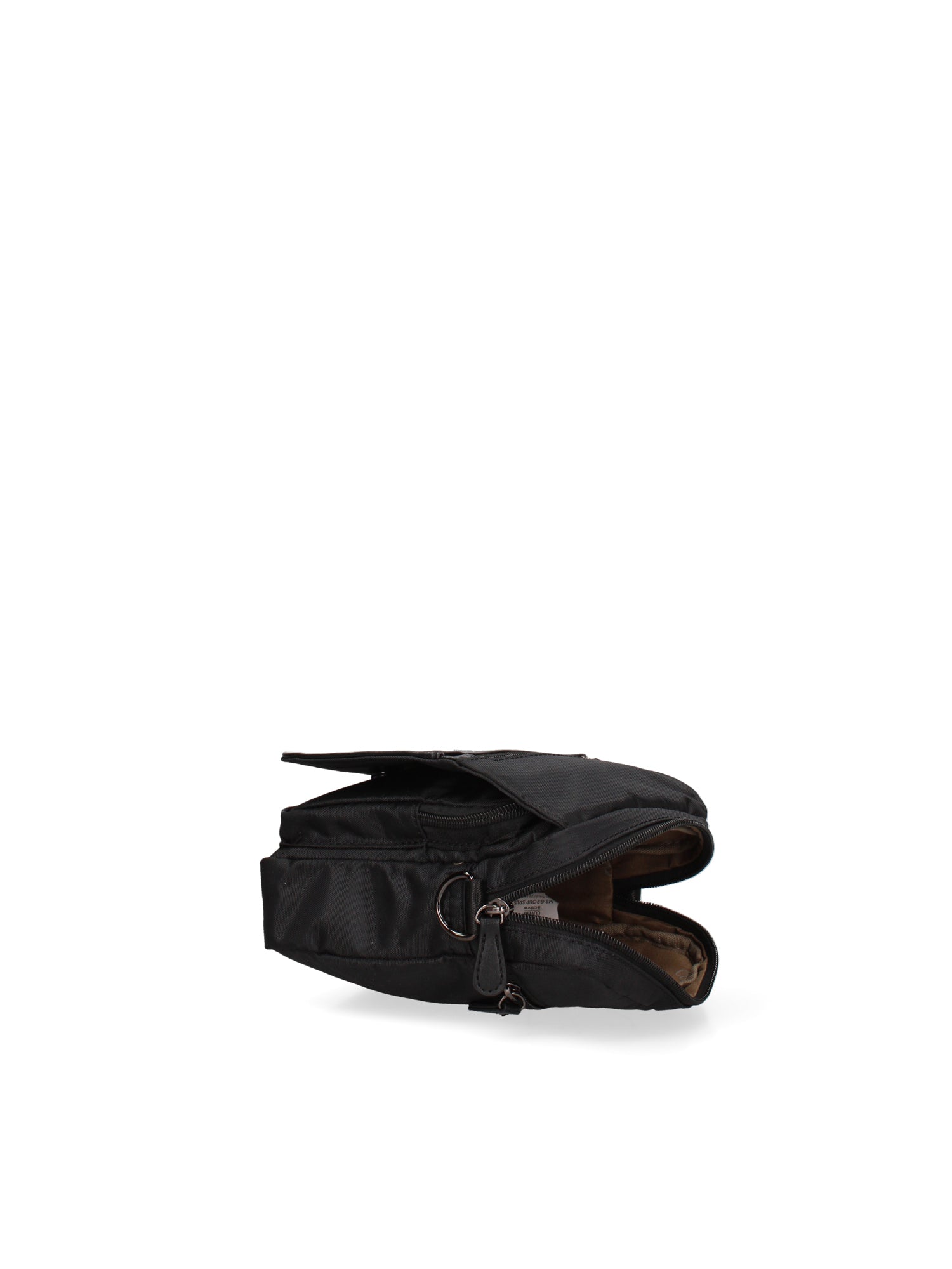 Borsa a Tracolla in Pvc Nero